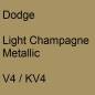 Preview: Dodge, Light Champagne Metallic, V4 / KV4.